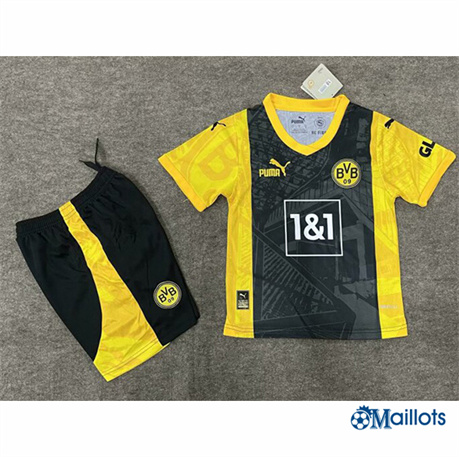 Grossiste Maillot foot Borussia Dortmund Enfant Jaune 2024-2025