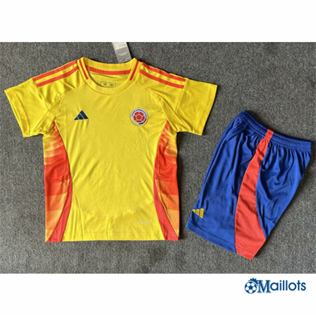 Grossiste Maillot foot Colombie Enfant Domicile 2024-2025
