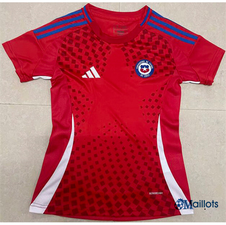 Grossiste Maillot football Chili Femme Domicile 2024-2025