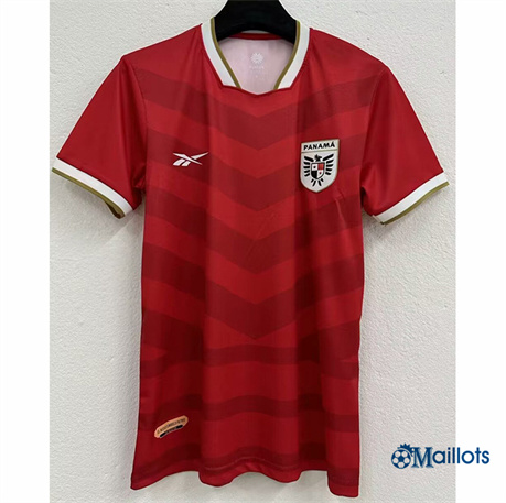 Grossiste Maillot foot Panama rouge 2024-2025