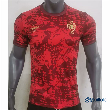 Grossiste Maillot football Portugal édition spéciale rouge 2024-2025