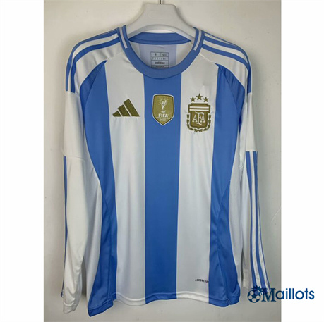 Grossiste Maillot football Argentine Domicile Manche Longue 2024-2025