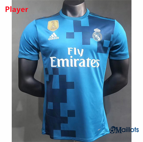 Grossiste Maillot foot Rétro Real Madrid Player Third 2017-18