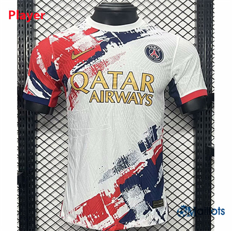 Grossiste Maillot foot PSG Player spéciale Blanc 2024-2025