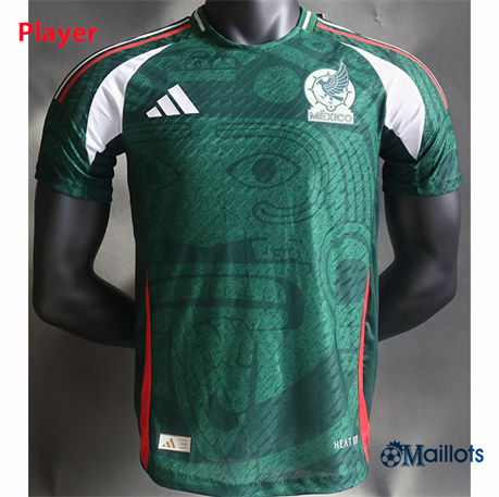 Grossiste Maillot football Mexique Player édition spéciale Vert 2024-2025