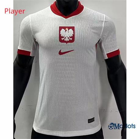 Grossiste Maillot football Pologne Player Domicile 2024-2025