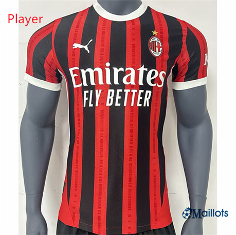 Grossiste Maillot football Milan AC Player Domicile 2024-2025