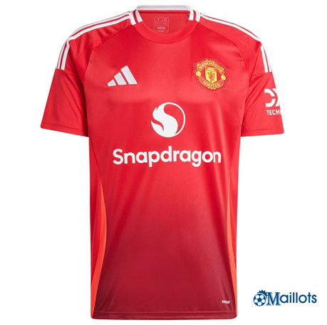 Grossiste Maillot foot Manchester United Domicile 2024-2025