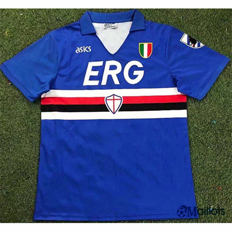 Grossiste Maillot foot Rétro Sampdoria Domicile 1991-92