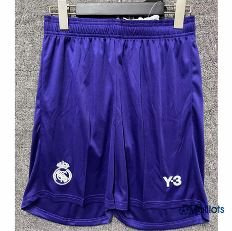 Grossiste Maillot foot Real Madrid Y3 Shorts special violet 2024-2025