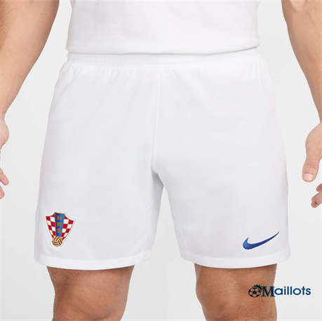 Grossiste Maillot football Croatie Shorts Domicile 2024-2025