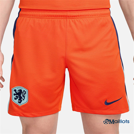 Grossiste Maillot foot Pays-Bas Shorts Domicile 2024-2025