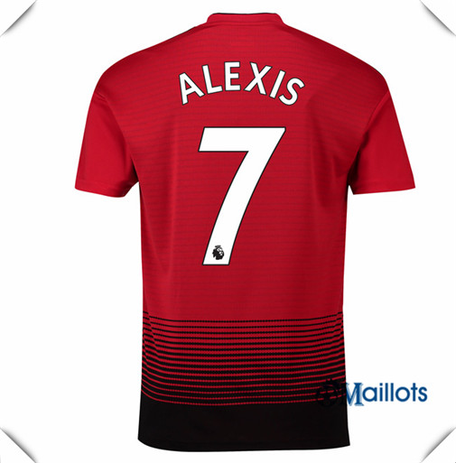 Maillot Manchester United football Domicile 7 Alexis 2018