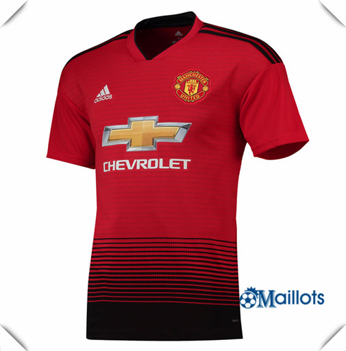 Maillot Manchester United football Domicile 2018