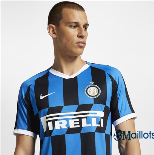 Grossiste Maillot foot Inter Milan Domicile Bleu 2019/2020 pas cher
