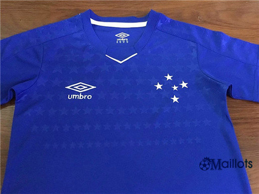 Ensemble Thaïlande Maillot foot Cruzeiro Enfant Domicile Bleu 2019/2020 pas cher