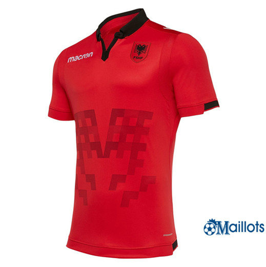 Maillot football Albanie Exterieur Rouge 2019/2020