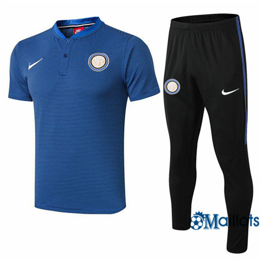 Maillot football Inter Milan POLO Training Bleu