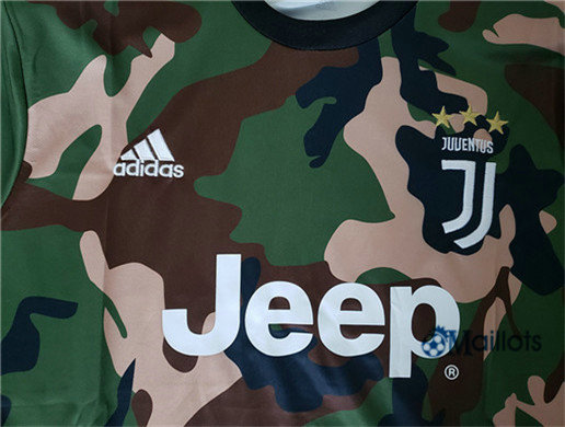 Maillot de football Juventus Armee Verte 2019 2020 Pas chèr