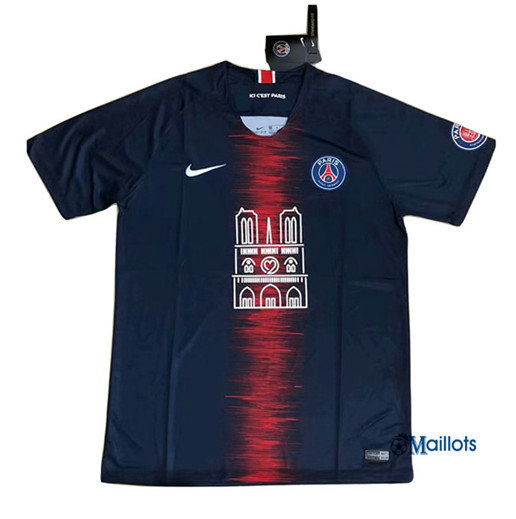 Maillot foot PSG Edition Speciale Bleu Marine 2019 2020