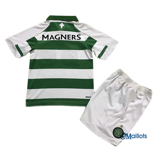 Acheter Ensemble Maillot foot Celtic Enfant Domicile Blanc Vert 2019 2020 Pas chèr