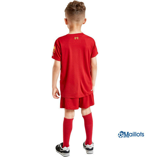 Acheter Ensemble Maillot foot FC Liverpool Enfant Domicile Rouge 2019 2020 Pas chèr