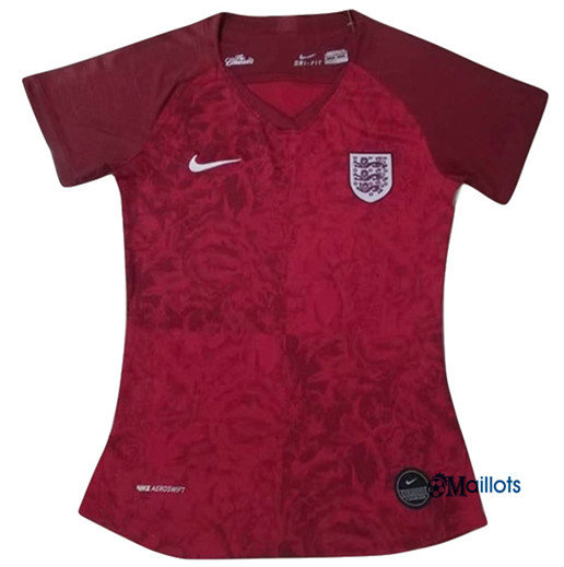 Maillot foot Angleterre Femme Exterieur Rouge 2019 2020