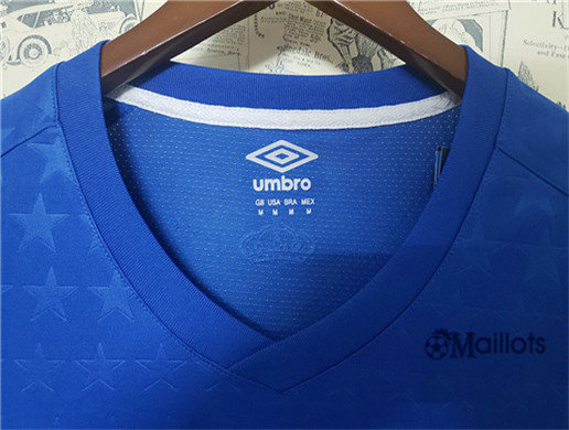 Maillot de football Camisa Cruzeiro Femme Domicile Bleu 2019 2020 Pas chèr