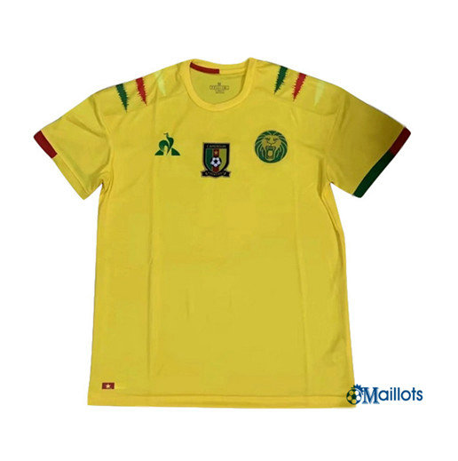 Maillot foot Cameroon fans Jaune 2019 2020