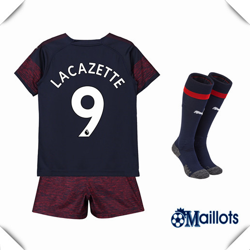 Maillot foot Arsenal Enfant Extérieur 9 Lacazette 2018