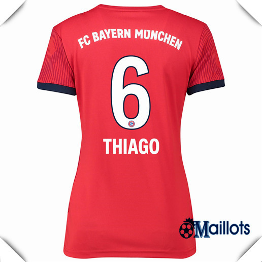Maillot foot Bayern Munich Femme Domicile 6 Thiago 2018