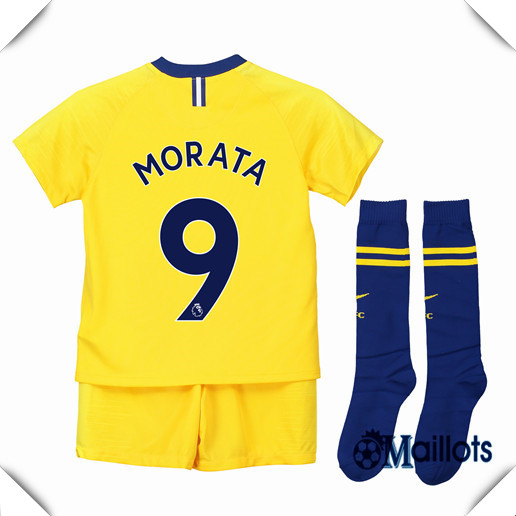 Maillot foot Chelsea Enfant Extérieur 9 Morata 2018