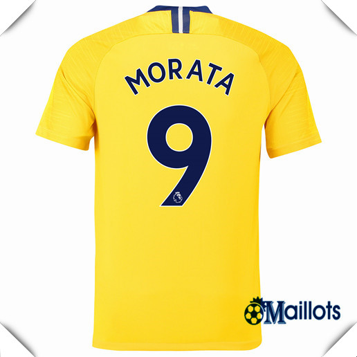 Maillot foot Chelsea Extérieur 9 Morata 2018