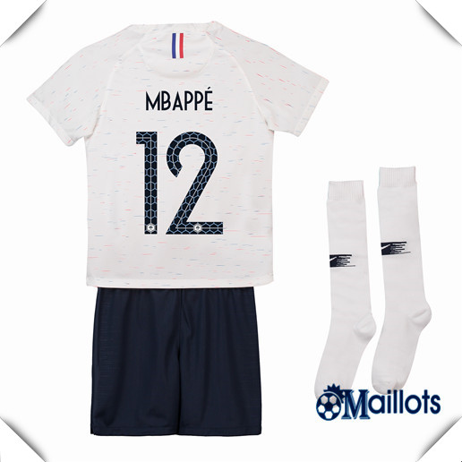 Maillot foot France Extérieur 12 Mbappé