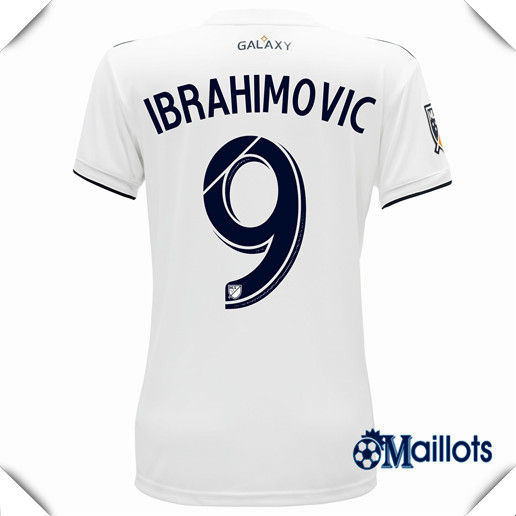 Maillot foot Galaxy Femme Domicile 9 Ibrahimovic 2018