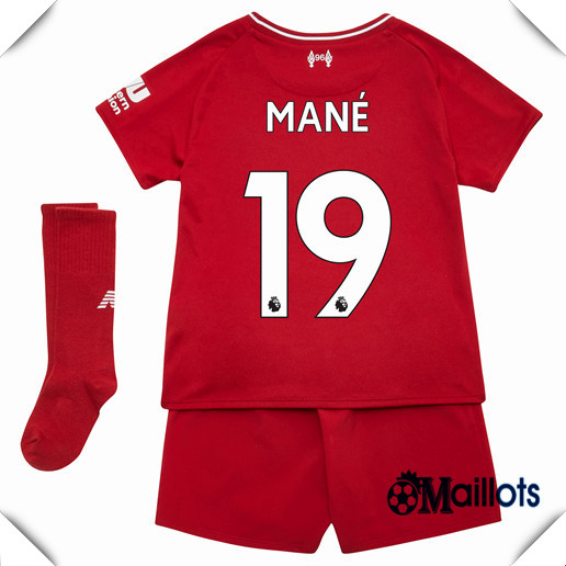Maillot foot Liverpool Enfant Domicile 10 Mané 2018