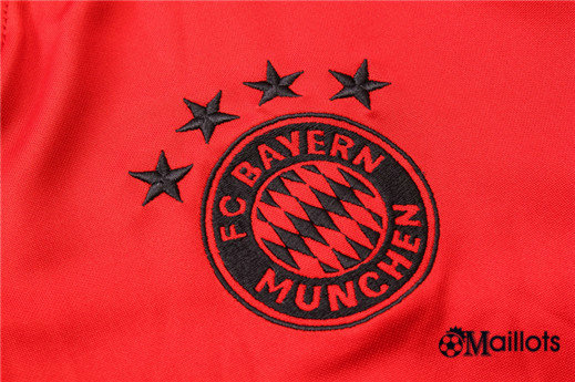 vetement de marque en ligne Veste Survetement Ensemble Bayern Munich Rouge 2018/19