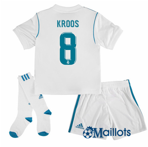 Ensemble foot Real Madrid Enfant Domicile Kroos 8 2017 2018