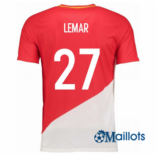 Maillot AS Monaco Domicile LEMAR 2017 2018