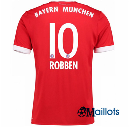 Maillot Bayern Munich Domicile ROBBEN 2017 2018