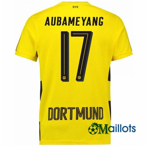 Maillot Borussia Dortmund Domicile AUBAMEYANG 2017 2018