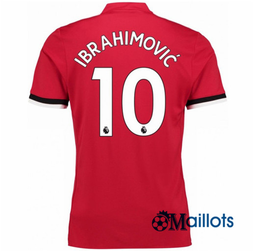 Maillot Manchester United Domicile IBRAHIMOVIC 2017 2018