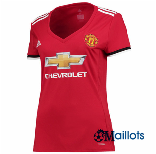 Maillot Manchester United Femme Domicile 2017 2018