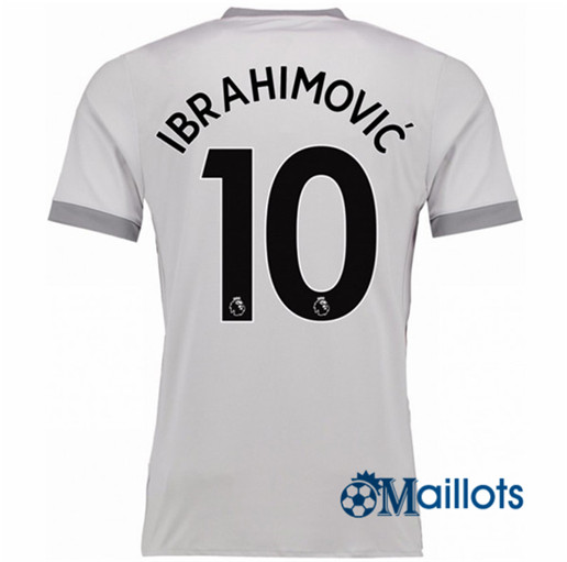 Maillot Manchester United Third IBRAHIMOVIC 2017 2018