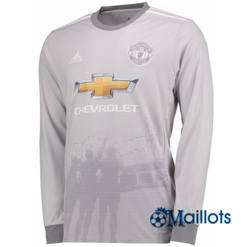 Maillot Manchester United Third Manches Longues 2017 2018