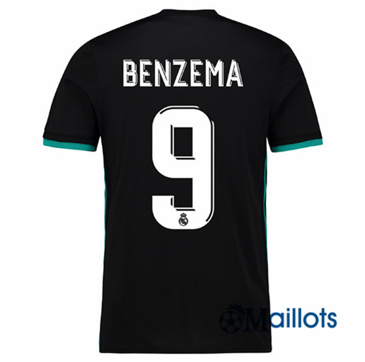 Maillot Real Madrid Exterieur Benzema 9 2017 2018