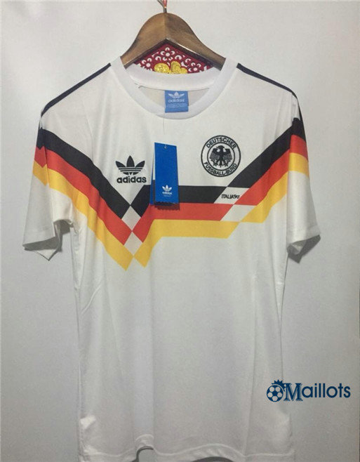 Maillot sport Vintage Allemagne Domicile 1988-90