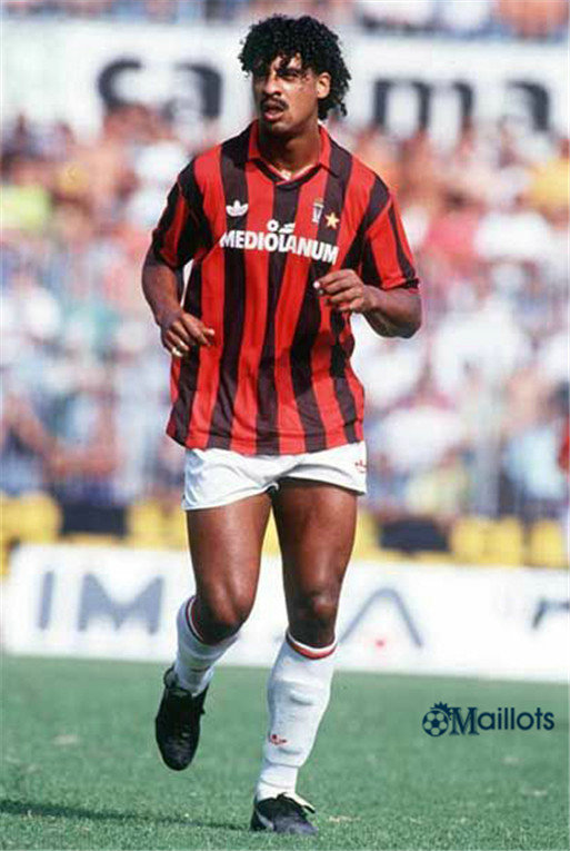 Foot Vintage Maillot  Milan AC Domicile 1991/1992 pas cher