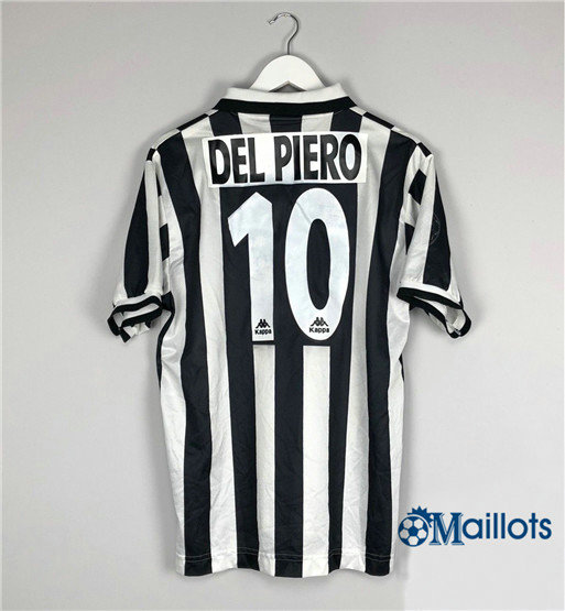 Maillot Rétro football Juventus Domicile (10 Del Piero) 1996-97