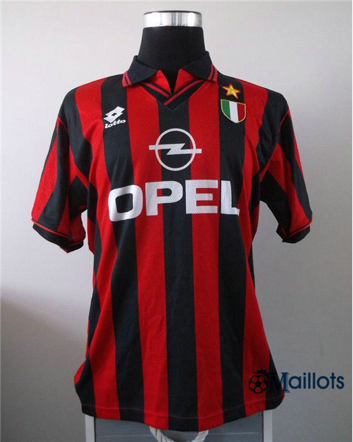 Maillot sport Vintage Milan AC Domicile 1996-97